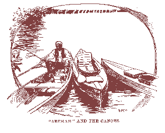 ['Abeham' and the Canoes]