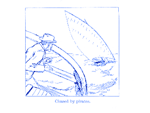 [Chased by pirates]
