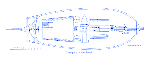 [Deck-plan of the Spray]